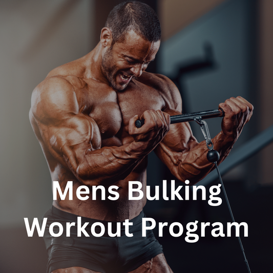 Mens Bulking Complete Workout Program