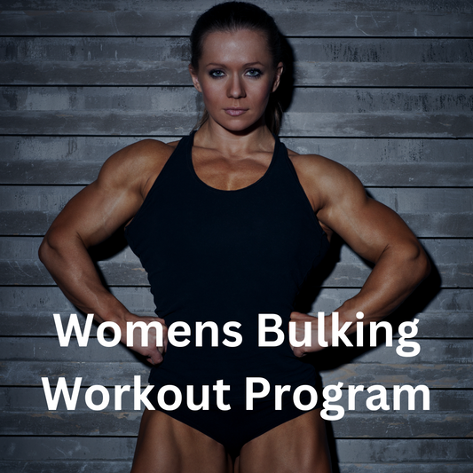 Woman's Bulking Complete Workout Program